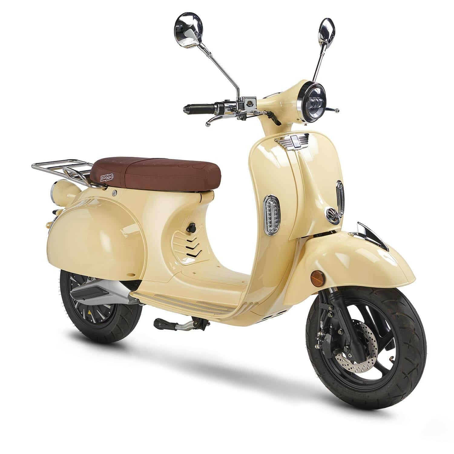 Scooter électrique 125cc vintage sable